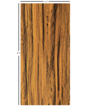 AM906 Amber Teak | wooden acp sheet design | Alumaze
