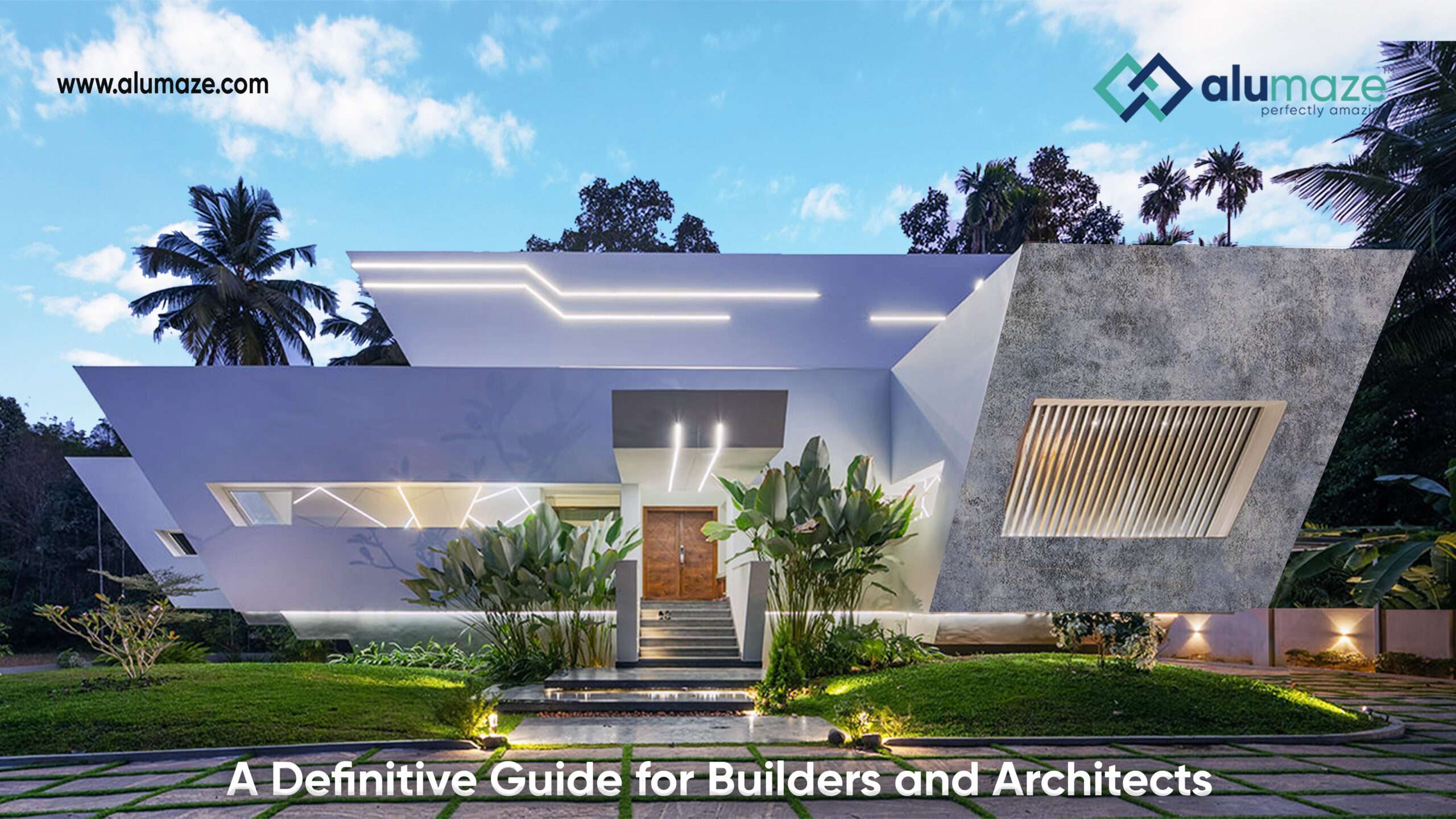 Exterior facade design | Alumaze