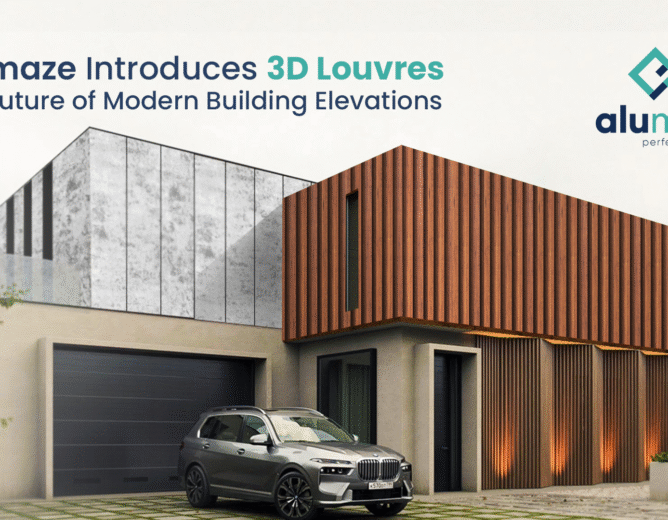 Alumaze Introduces 3D Louvres: The Future of Modern Building Elevations