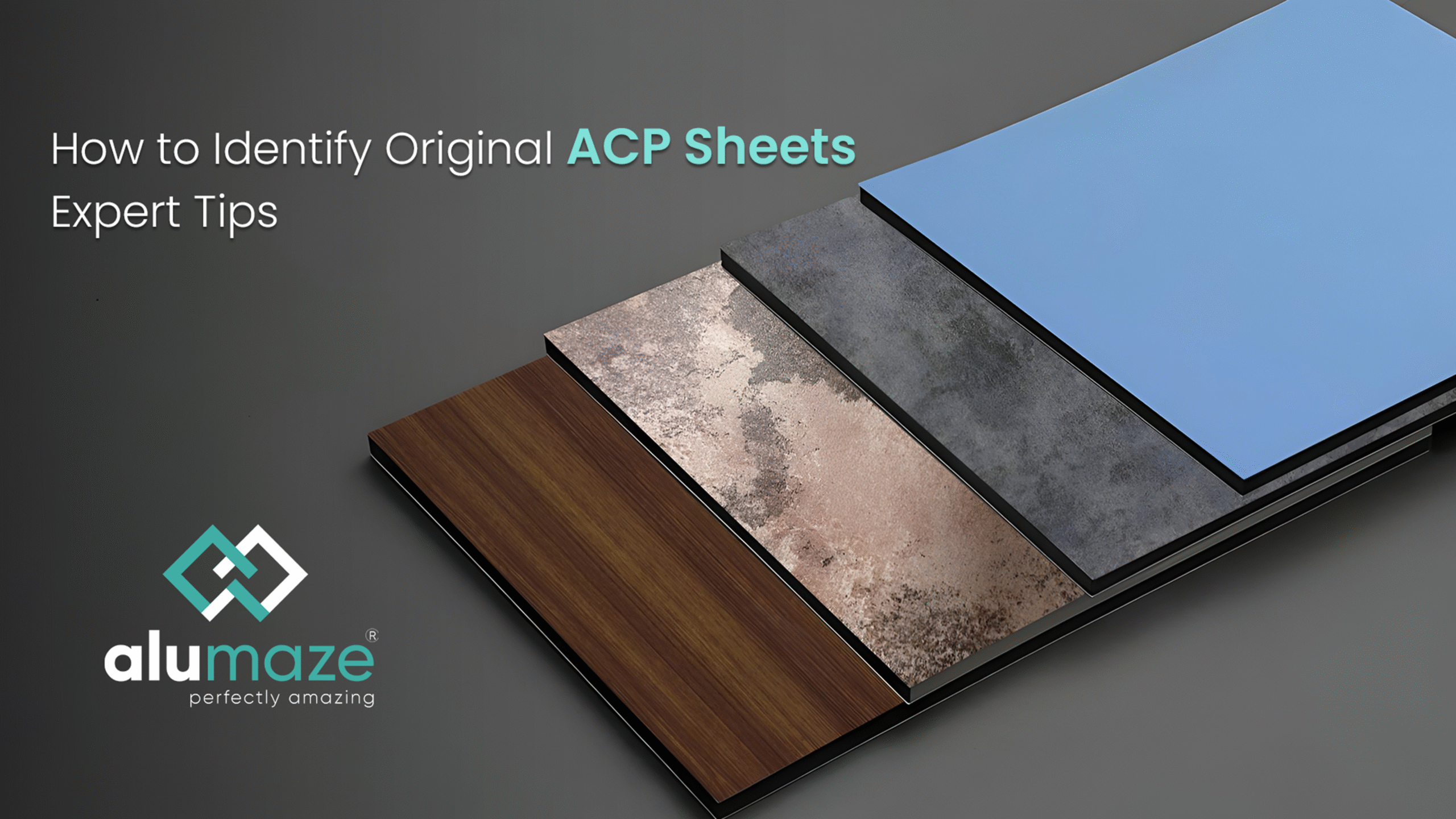 How to Identify Original ACP Sheets